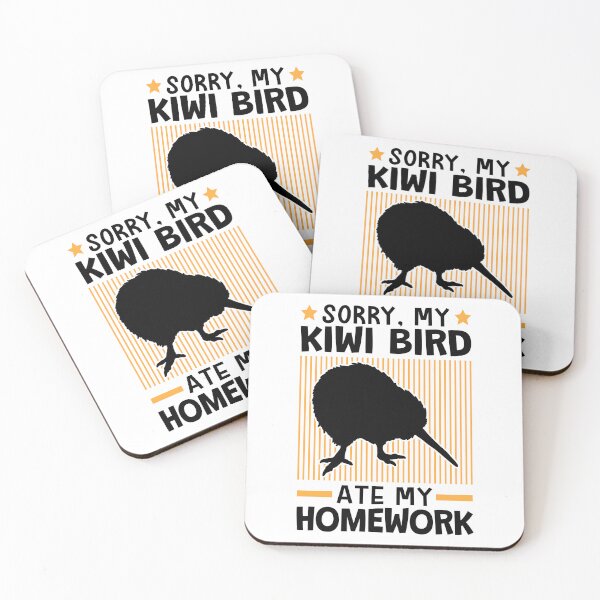Item preview, Kiwi bird ate my homework designed and sold by madgrfx.