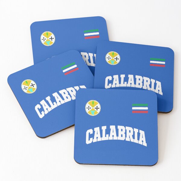 Item preview, Flag Of Calabria Italy Vintage Italia Art designed and sold by MrEddie10.