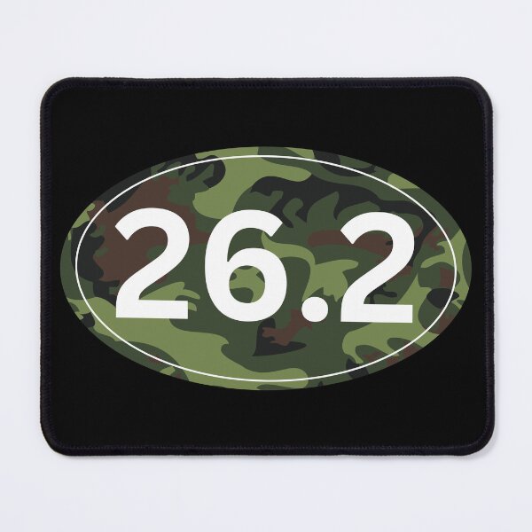 Item preview, Camo, Marathon 26.2 - White designed and sold by LatterDaze.