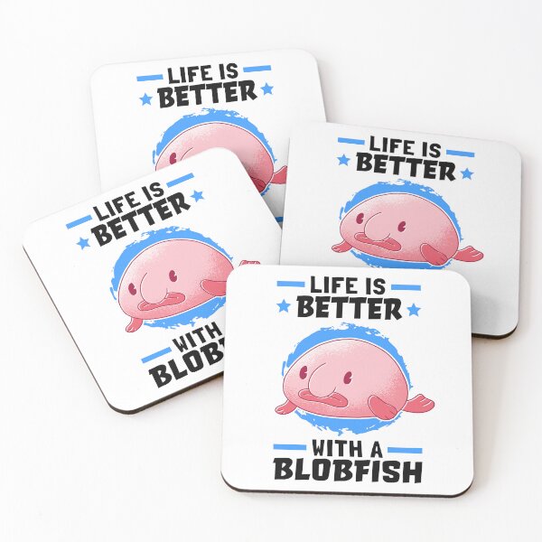 Item preview, Life is Better with Blobfish Fish Meme designed and sold by madgrfx.