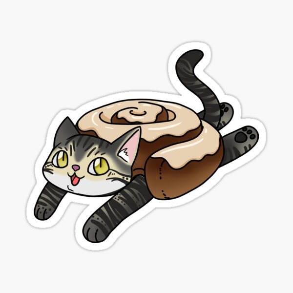 Cinnamon Bun! Sticker by Liv Arnold