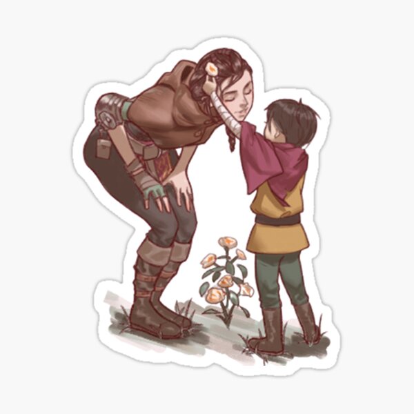 A Plague Tale Requiem Amicia and Hugo Sticker for Sale by vonadive