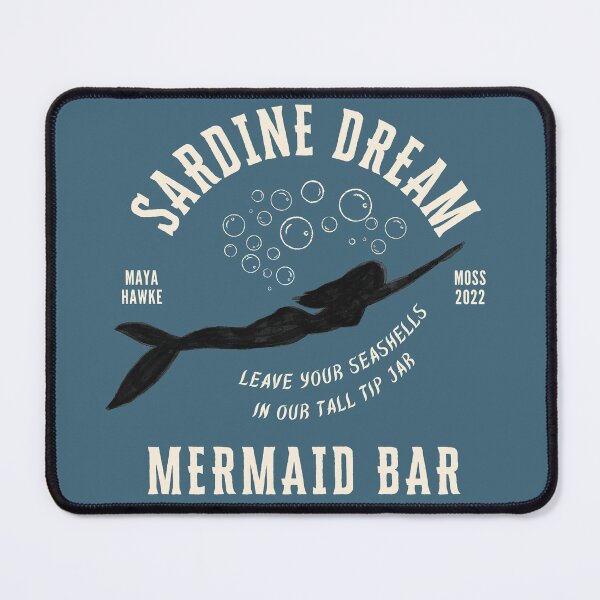 Item preview, Sardine Dream Mermaid Bar - Maya Hawke's Song designed and sold by Think In Scenes.