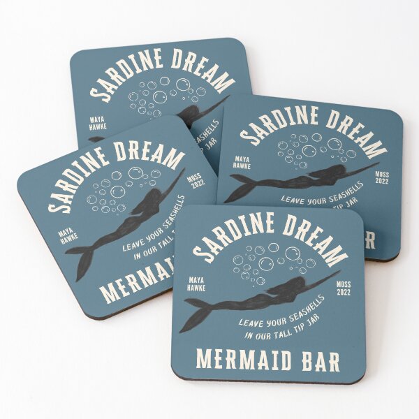 Item preview, Sardine Dream Mermaid Bar - Maya Hawke's Song designed and sold by Think In Scenes.