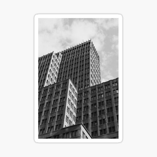 Rising high in Berlin Sticker
