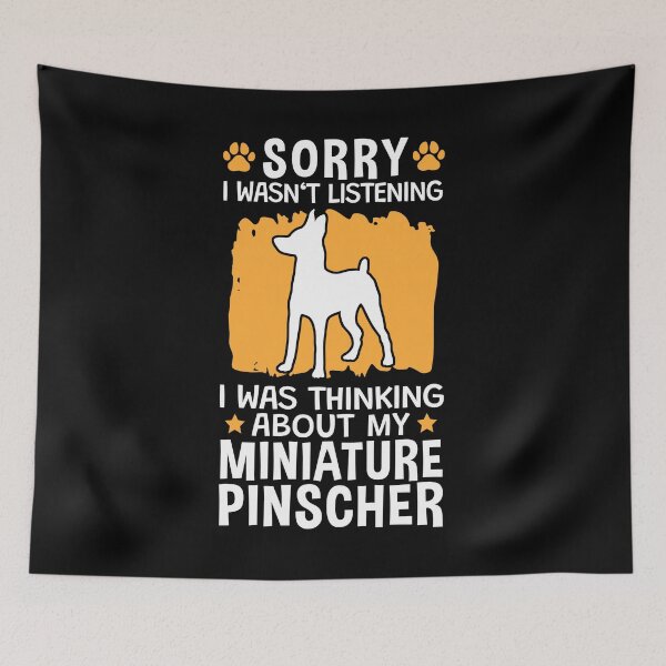Aperçu de l'œuvre Destiné au Pinscher nain Pinscher créée et vendue par madgrfx.