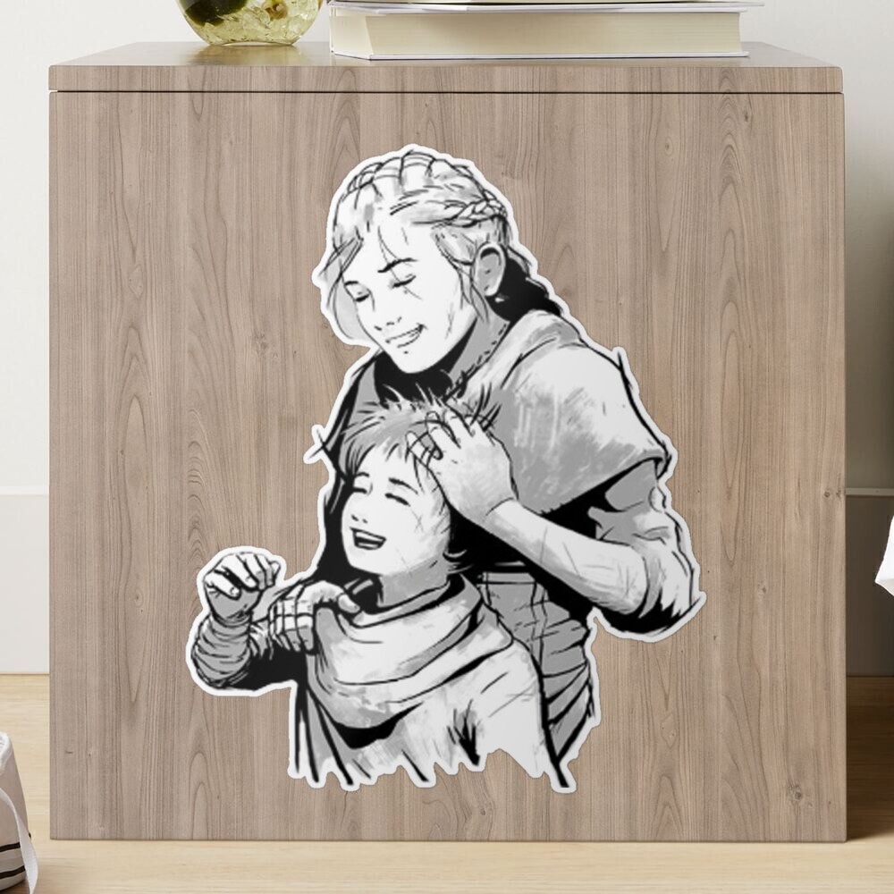 A Plague Tale Requiem Amicia and Hugo Sticker for Sale by vonadive