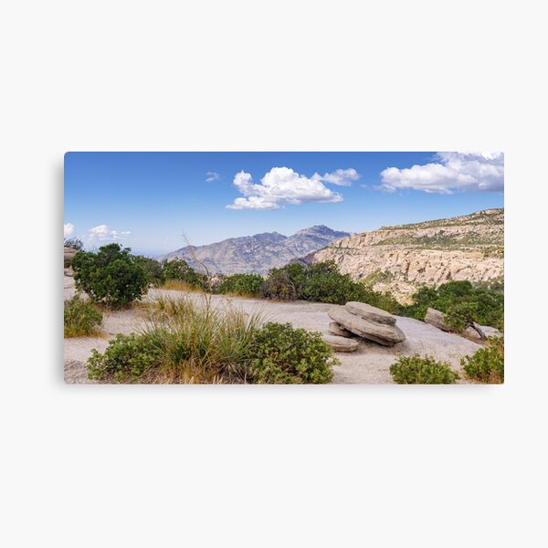 Layers of the Catalinas Canvas Print