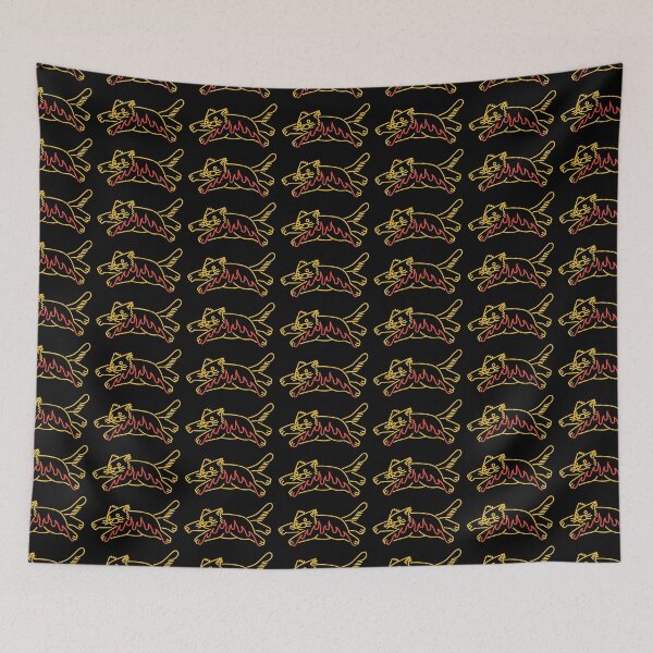 Item preview, neon cat designed and sold by grizagrizagriza.