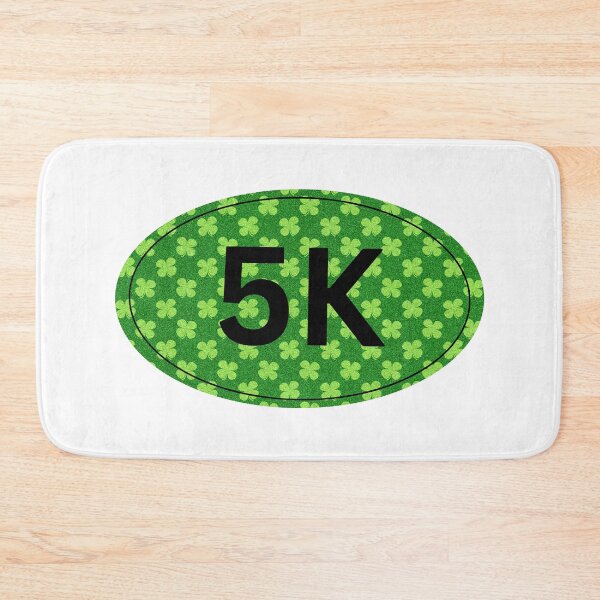 Item preview, Four Leaf Clover, 5K - Black designed and sold by LatterDaze.