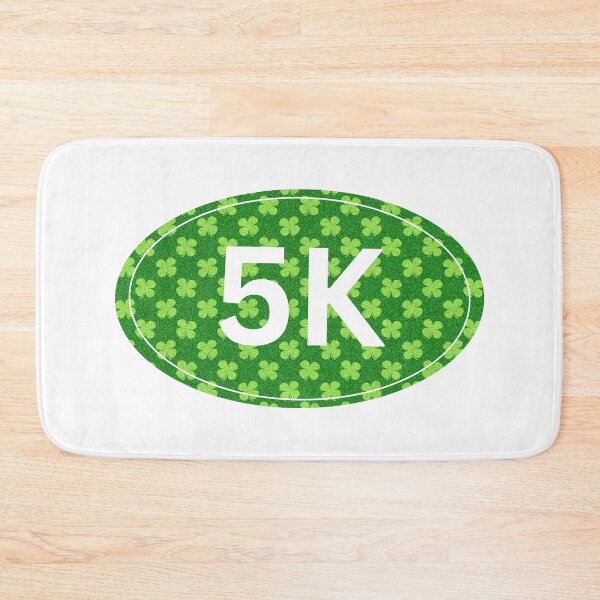 Item preview, Four Leaf Clover, 5K - White designed and sold by LatterDaze.