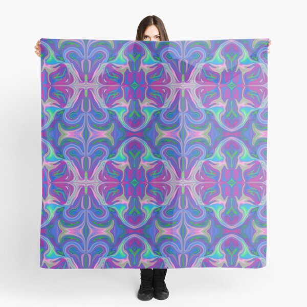Vibrant Psychedelic Scarf