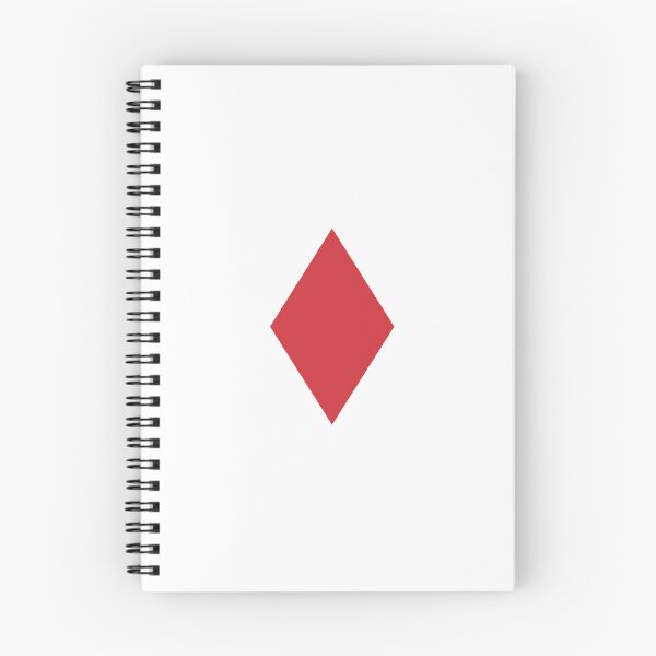 Item preview, Diamond Shape in Red designed and sold by GemsAnatomy.