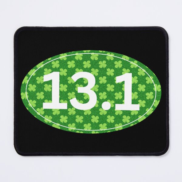 Item preview, Four Leaf Clover, Half Marathon 13.1 - White designed and sold by LatterDaze.