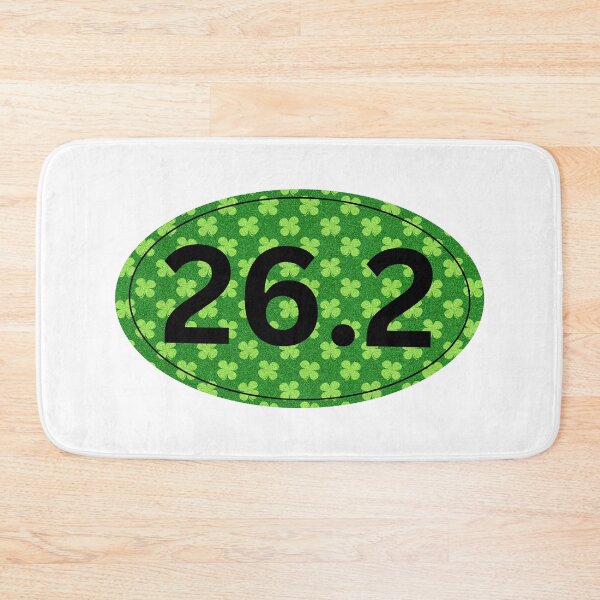 Item preview, Four Leaf Clover, Marathon 26.2 - Black designed and sold by LatterDaze.