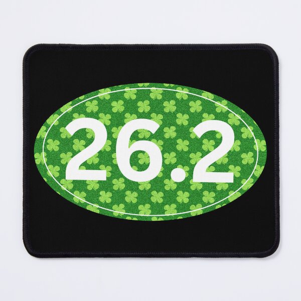 Item preview, Four Leaf Clover, Marathon 26.2 - White designed and sold by LatterDaze.