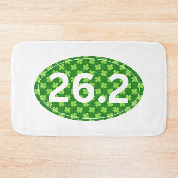 Item preview, Four Leaf Clover, Marathon 26.2 - White designed and sold by LatterDaze.