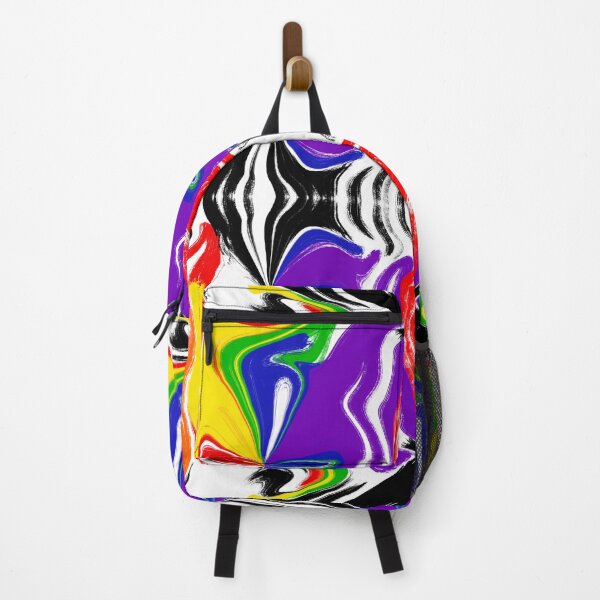 Item preview, Zebra Gum Rainbow Abstract  designed and sold by ThatsJustJilly.