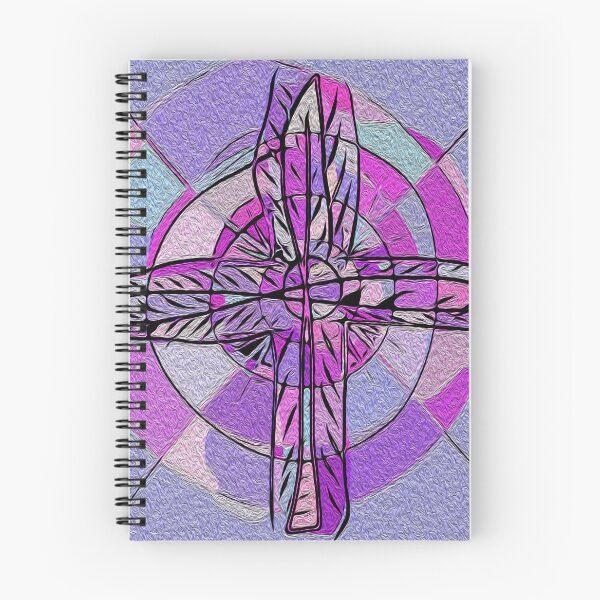 Item preview, Cross on purple designed and sold by Christian Effects.