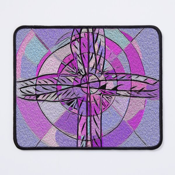 Item preview, Cross on purple designed and sold by Christian Effects.
