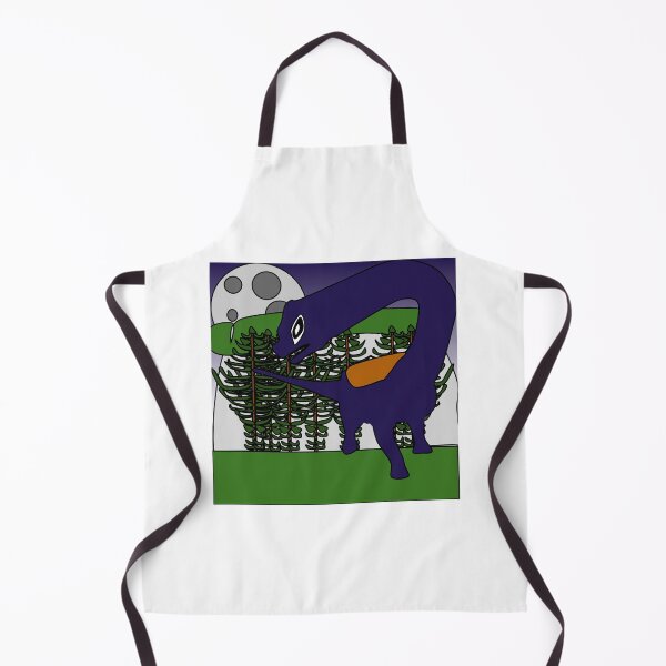 Item preview, brontosaurus dinosore night sky designed and sold by Fett-bricks.