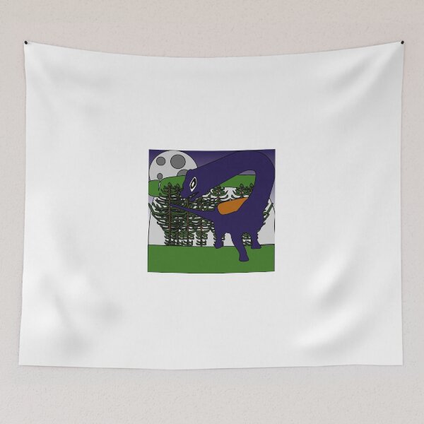 Item preview, brontosaurus dinosore night sky designed and sold by Fett-bricks.