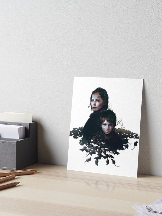 A Plague Tale Requiem Amicia and Hugo Sticker for Sale by vonadive