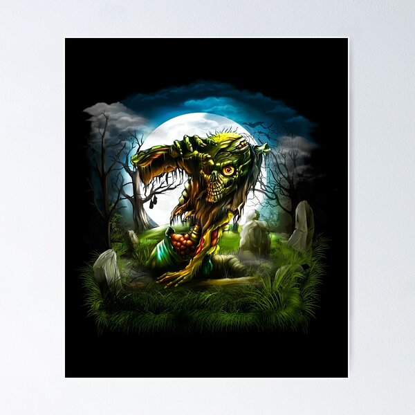 Item preview, Beware Zombie Graveyard They Walk At Night designed and sold by fantasticdesign.