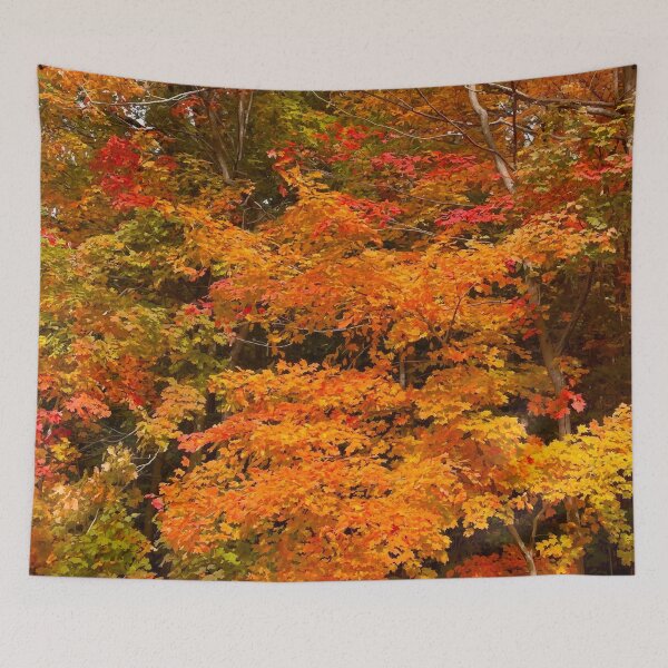 Item preview, Autumn Leaves Colours - Fall Colors Leaf Foliage Camo All Over designed and sold by softbluehum.