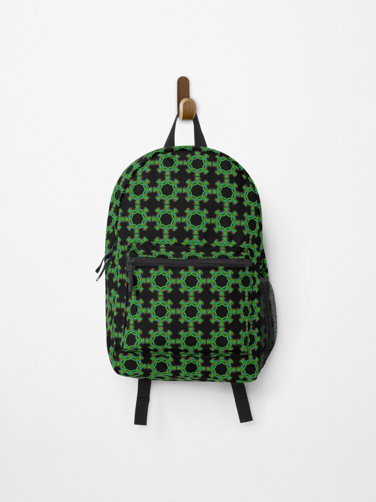 Thumbnail 1 of 3, Backpack, multicolored mandala designed and sold by RomeoAzahar.