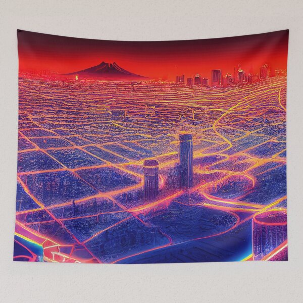 Item preview, Beijing. 2D. neon designed and sold by ComicsFactory.