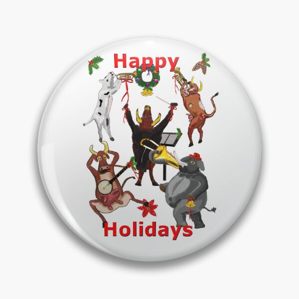 Item preview, Holiday Cow Girl Band designed and sold by VerdeDoodleDuck.