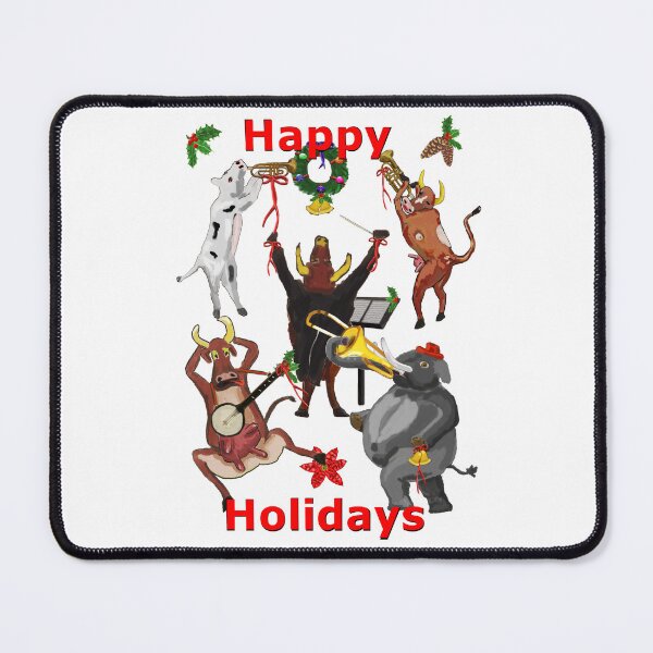 Item preview, Holiday Cow Girl Band designed and sold by VerdeDoodleDuck.