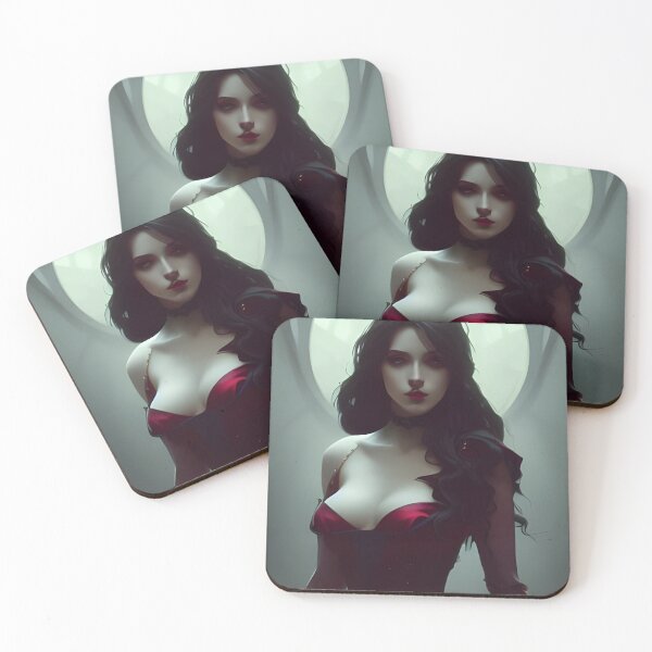Item preview, Sexy Vampire Seductress Alluring Dark Beautiful Artwork designed and sold by Eliteijr.