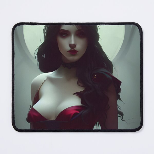 Item preview, Sexy Vampire Seductress Alluring Dark Beautiful Artwork designed and sold by Eliteijr.
