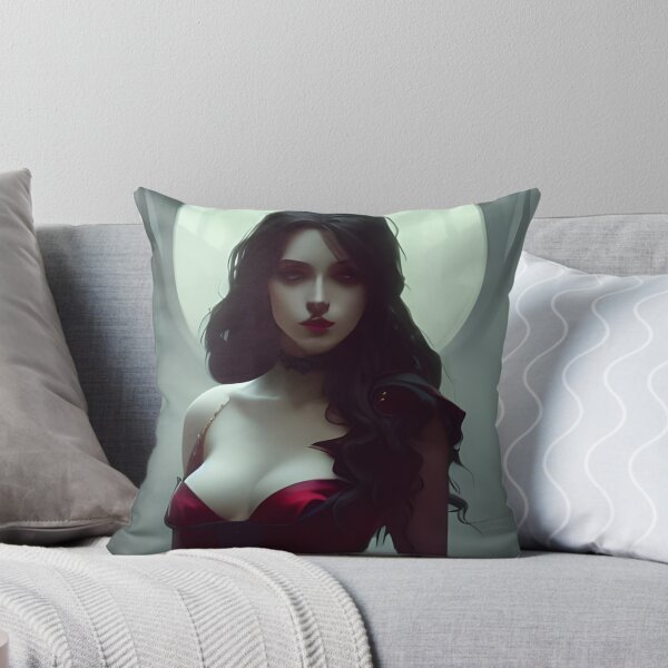 Item preview, Sexy Vampire Seductress Alluring Dark Beautiful Artwork designed and sold by Eliteijr.