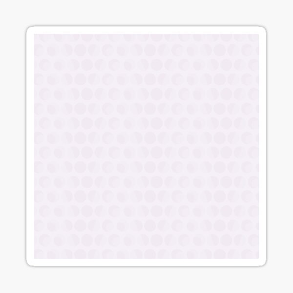 Soft Moon Pattern Sticker