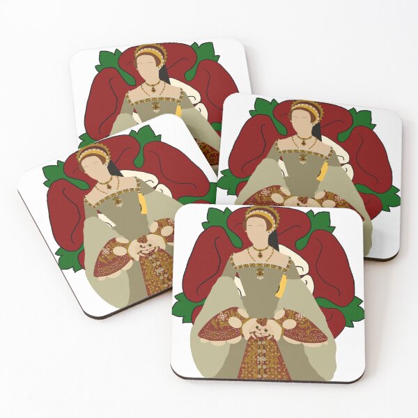 Item preview, Queen Katherine Parr Tudor Rose designed and sold by bookishthorns.