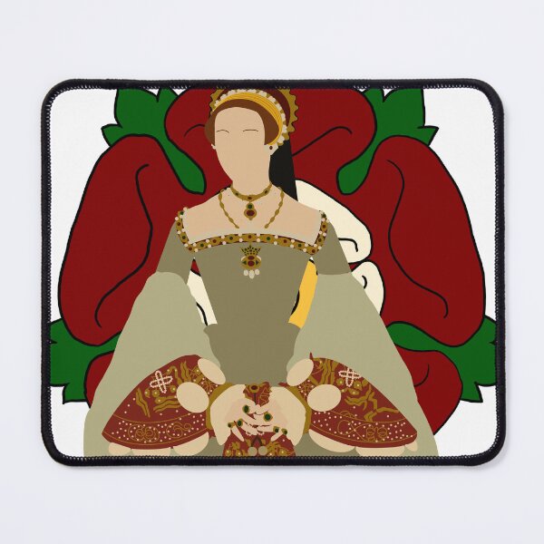 Item preview, Queen Katherine Parr Tudor Rose designed and sold by bookishthorns.