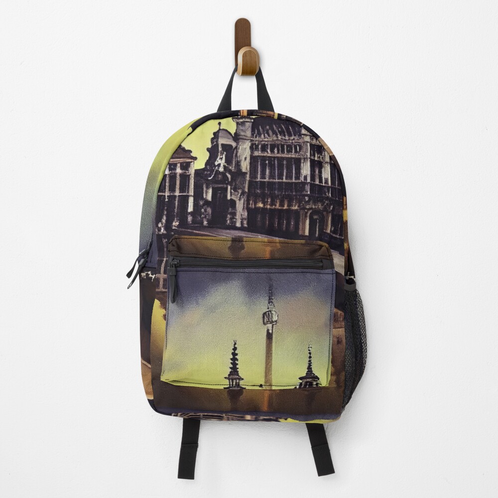 Vista previa del artículo con la obra «Mochila», diseñado y vendido por ComicsFactory.