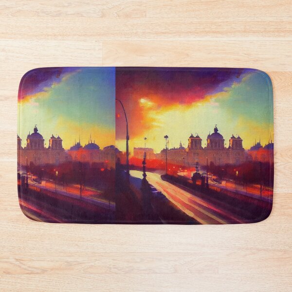 Item preview, Bucharest Painting designed and sold by ComicsFactory.