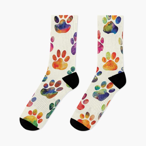 Item preview, Watercolor Paw Mark Clues designed and sold by CruxCraxDesigns.