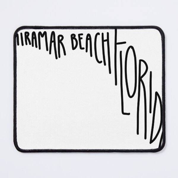 Item preview, Miramar Beach Florida Outline designed and sold by Justina Designs.
