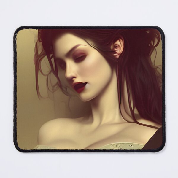 Item preview, Gorgeous Vampire Seductress Alluring Dark Beautiful Artwork designed and sold by Eliteijr.