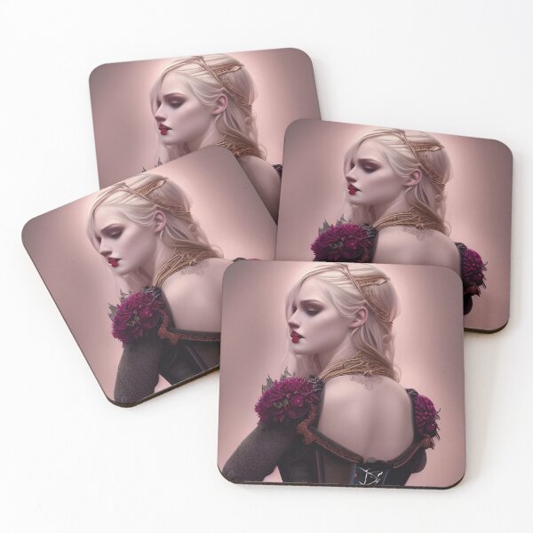 Item preview, Beautiful Blonde Vampire Seductress Alluring Dark Beautiful Artwork designed and sold by Eliteijr.
