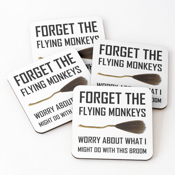 Item preview, Flying Monkeys Witch Broom designed and sold by TheBestStore.