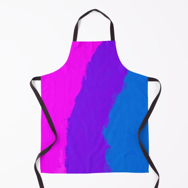 Painted Bisexual Flag Apron