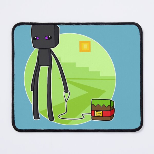 Item preview, Enderman Grassblock Pet designed and sold by SisterBecker.