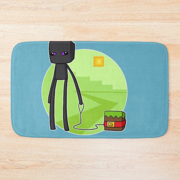 Item preview, Enderman Grassblock Pet designed and sold by SisterBecker.