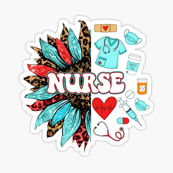 Cute Healthcare Stickers Nurse Stickers, Nurse Sticker Pack, Medical  Stickers, Healthcare Workers, Decorative Sticker, Waterproof Stickers 